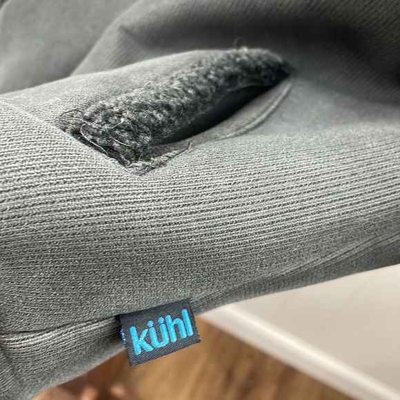 Kuhl Alf Ruster Gray Shearling Lined Jacket - Picture 4 of 5